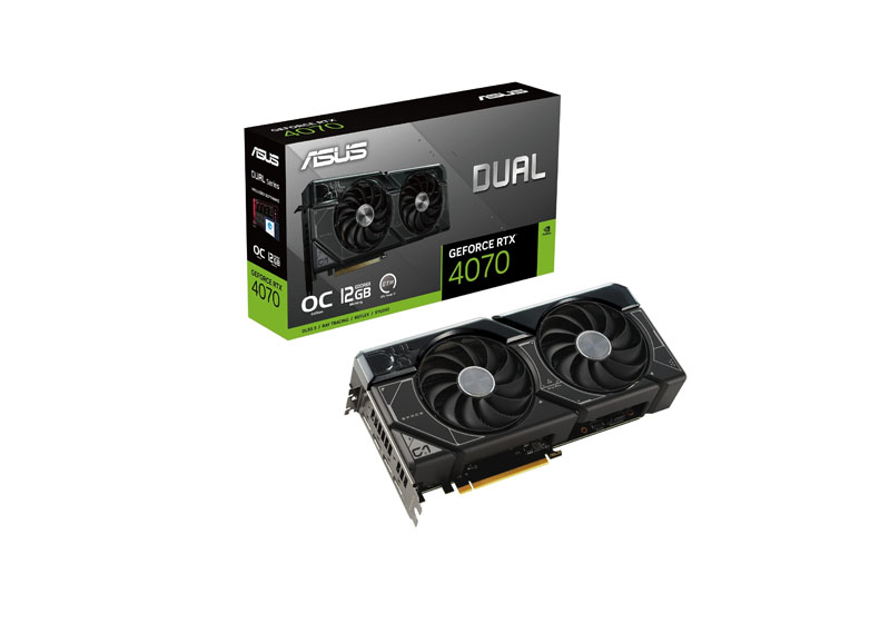 ASUS Dual GeForce RTX™ 4070 OC Edition 12GB