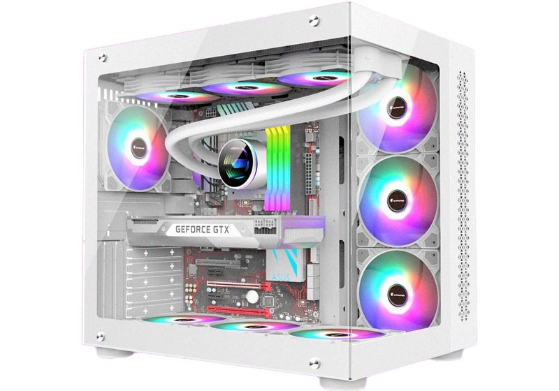 Alpha Fox Qube White