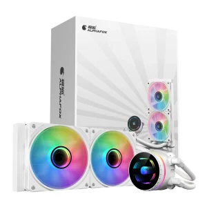 AlphaFox 240mm Liquid ARGB Cooler White