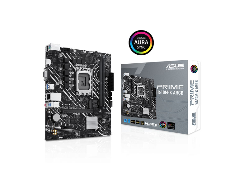 Asus Prime H610M-K D4 ARGB