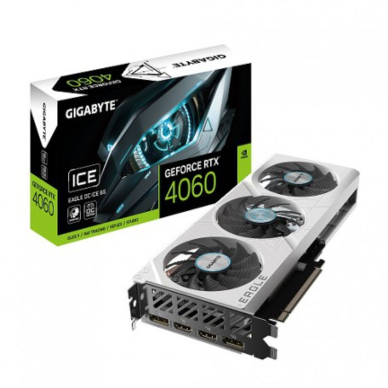 GIGABYTE GeForce RTX™ 4060 EAGLE OC ICE 8GB