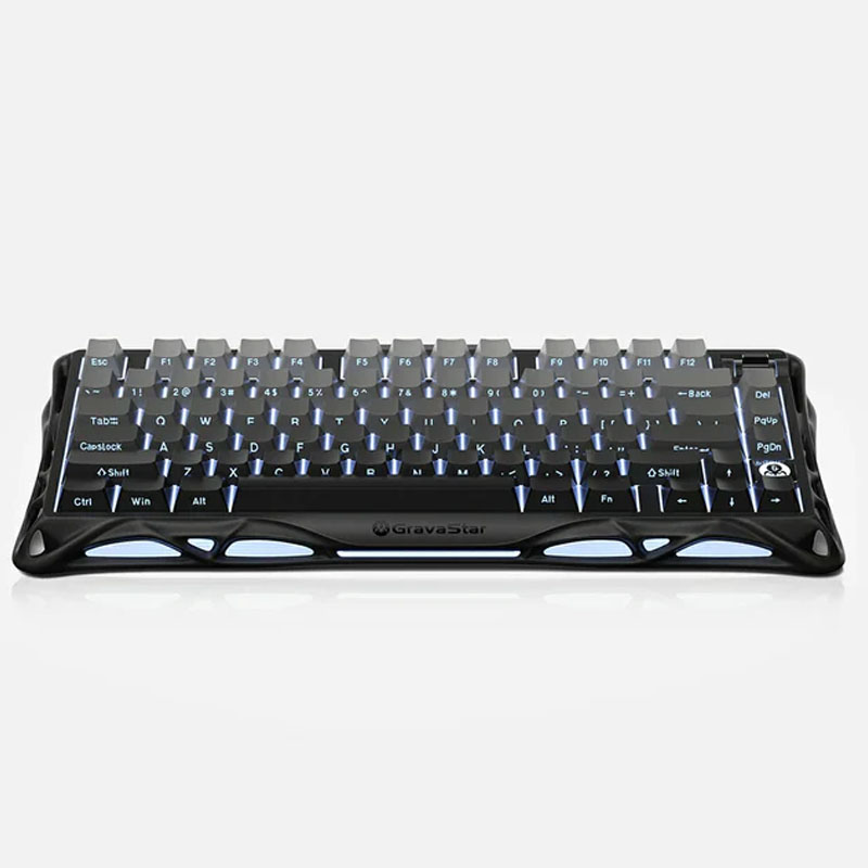 GravaStar Mercury K1 75% Wireless Gradient Black Gaming Keyboard