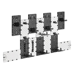 LUMI GPB-01 14-Piece Wall Mounted Moduler Gaming Pegboards