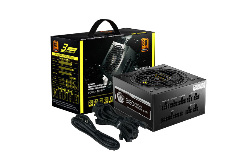 Leigu 1000w+ 80 plus Bronze Full modular