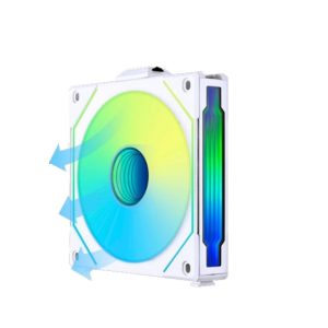 Alpha Fox ARGB Reverse White Fan 4 pin