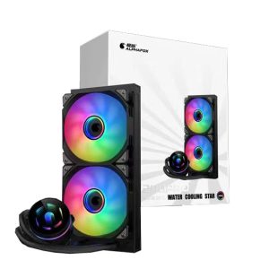 AlphaFox 240mm Liquid ARGB Cooler Black