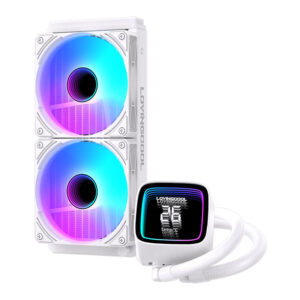Lovingcool 240mm white  with screen HK-02