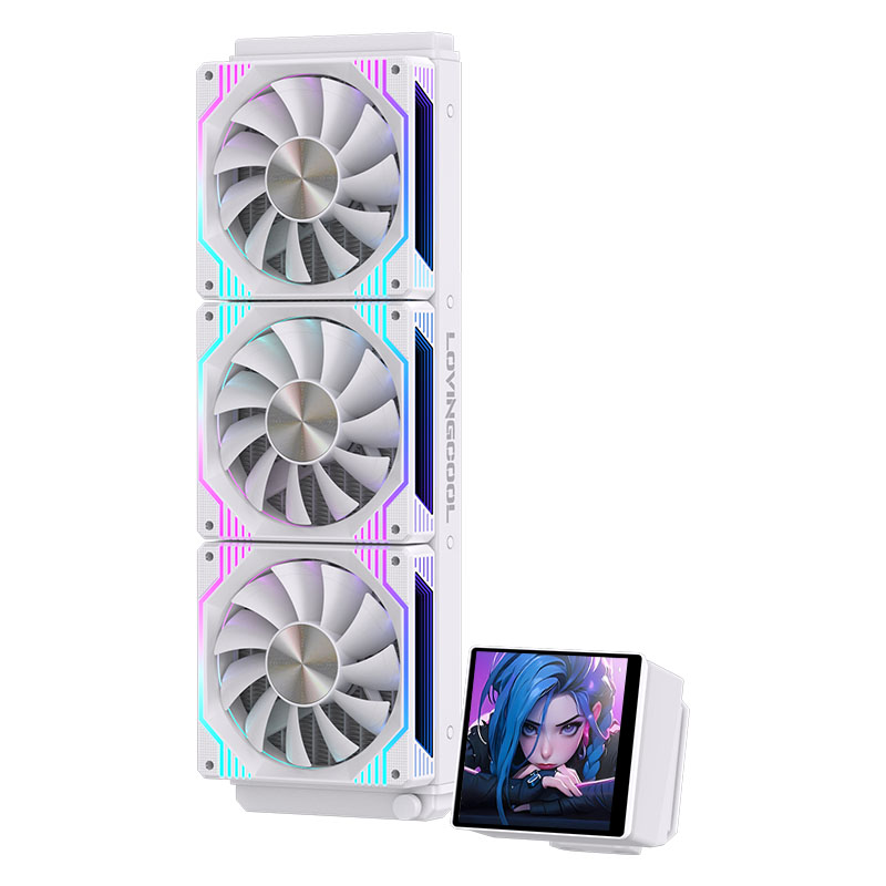 Lovingcool 360mm white  with screen DP-01