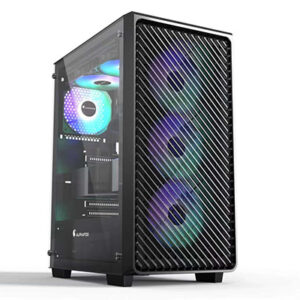 Alphafox 240 Gaming Case Black