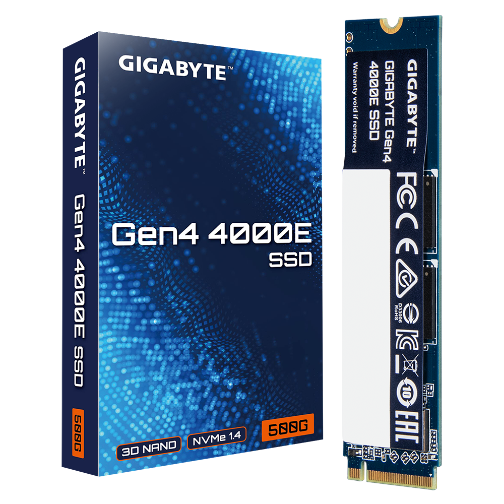 GIGABYTE Gen4 4000E SSD 500GB