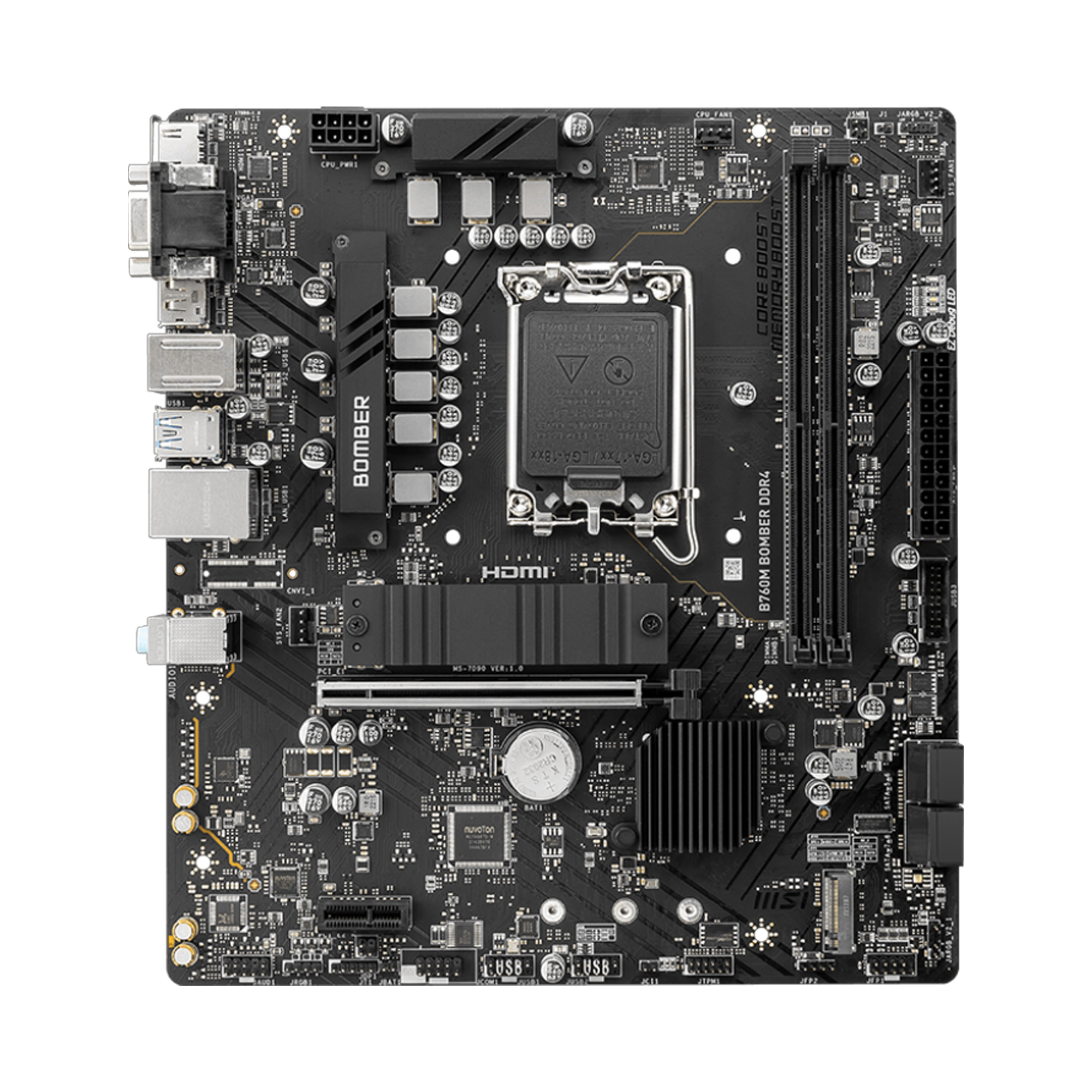 MSI B760M BOMBER DDR4