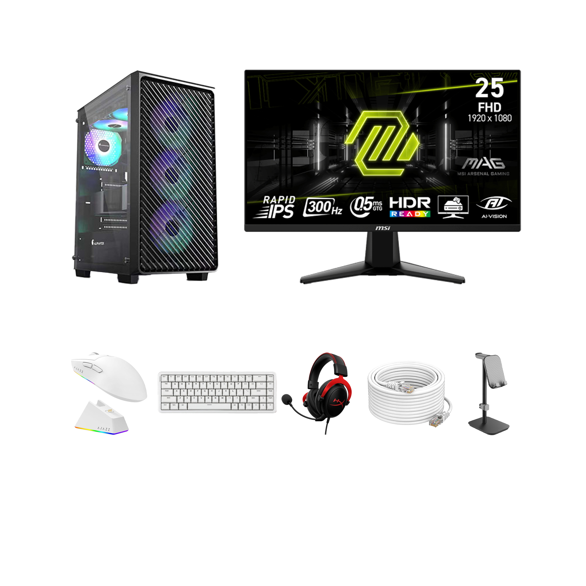 i5-14400F RTX3070TI 24.5″ 300HZ