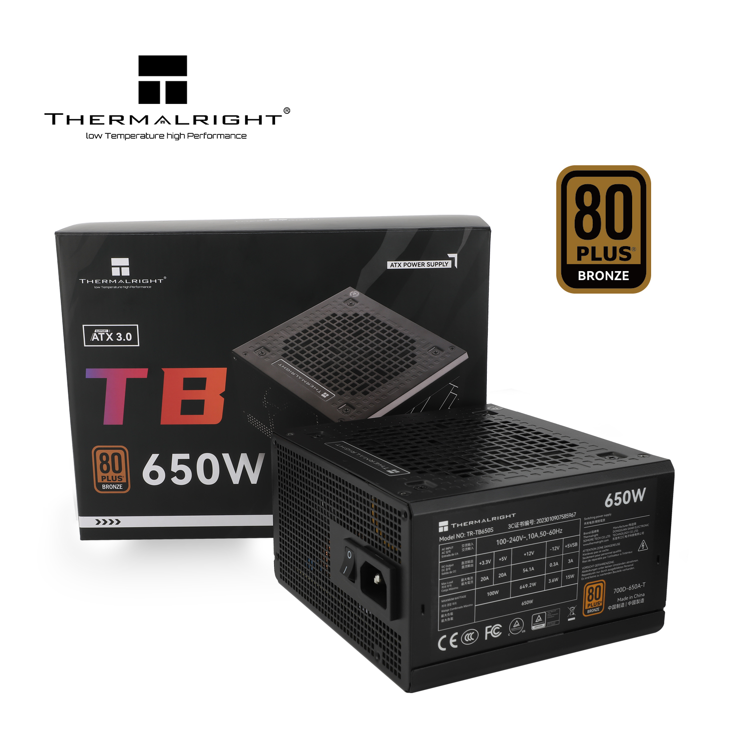 Thermalright TB-650S 80 Plus Bronze