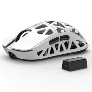 ATTACK SHARK R2 Magnesium Alloy Gaming Mouse 8K (Not Include the Charging Dock) White