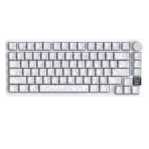 ATTACK SHARK X820Ultra Tri-mode Gasket Mechanical Keyboard White