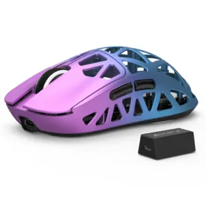 ATTACK SHARK R2 Magnesium Alloy Gaming Mouse 8K (Not Include the Charging Dock) Purple