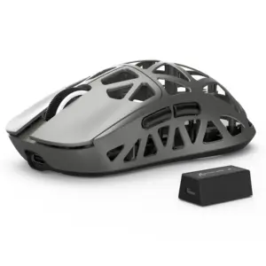 ATTACK SHARK R2 Magnesium Alloy Gaming Mouse 8K (Not Include the Charging Dock) Silver