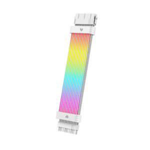 Coolmoon ME210 Neon Cable 24 pin For Motherboard White